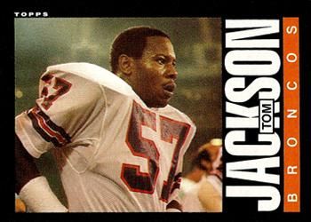 Tom Jackson 1985 Topps #241 Sports Card