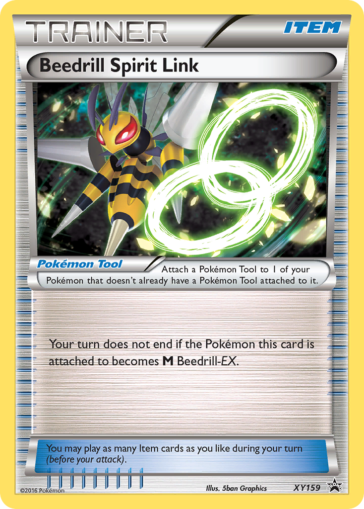 Beedrill Spirit Link (XY159) - XY Black Star Promos Pokémon Card