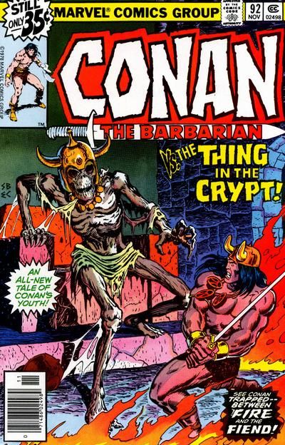 Conan the Barbarian #92 Comic