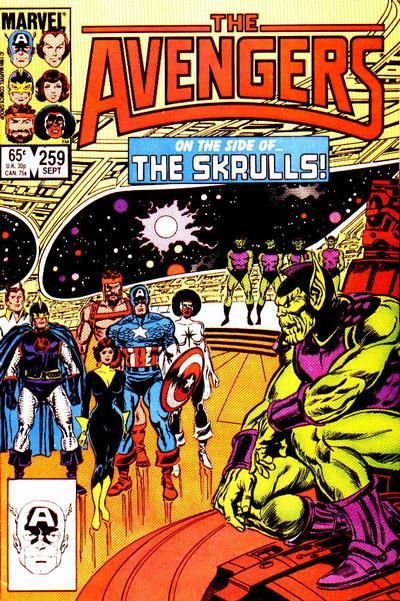 Avengers #259 Comic