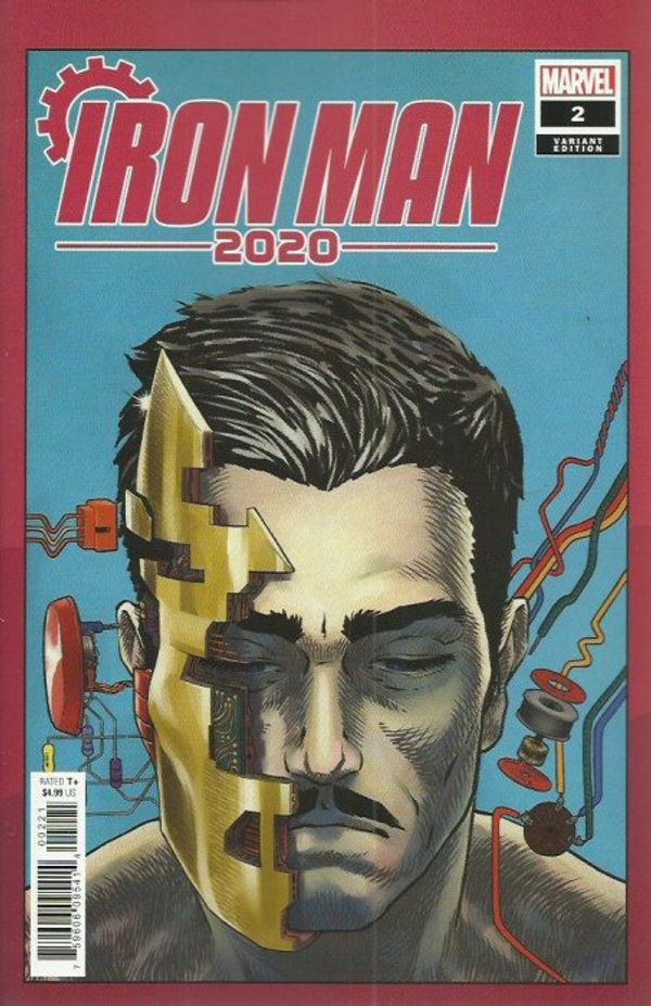 Iron Man 2020 #2 (Superlog Heads Variant)
