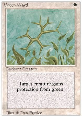Green Ward (Revised Edition) Trading Card