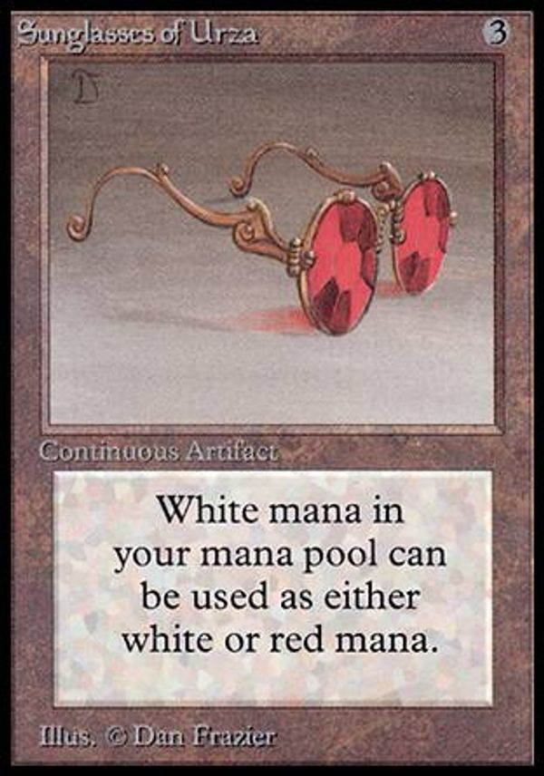 Sunglasses of Urza (Alpha)