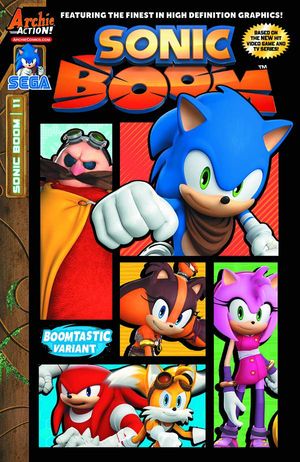 Sonic Boom #11 (Sega Variant Cover)