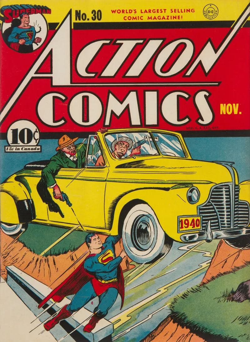Action Comics #30 Comic