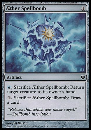 Aether Spellbomb (Archenemy - decks) Trading Card