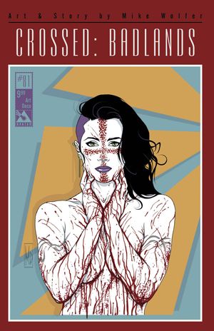 Crossed Badlands #81 (Art Deco Ltd Cover Cover)