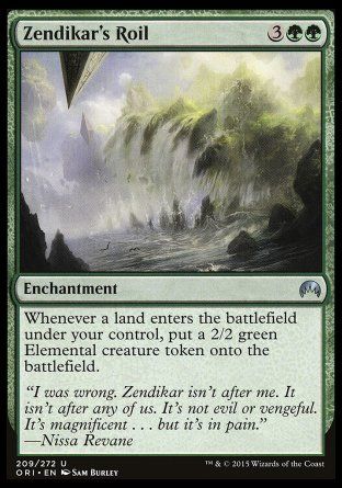 Zendikar's Roil (Magic Origins) Trading Card