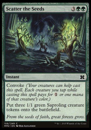 Scatter the Seeds (Modern Masters 2015) Trading Card