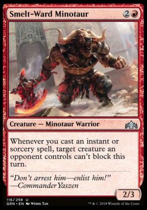 Smelt-Ward Minotaur (Guilds of Ravnica)