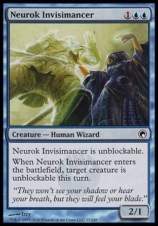 Neurok Invisimancer (Scars of Mirrodin) Trading Card