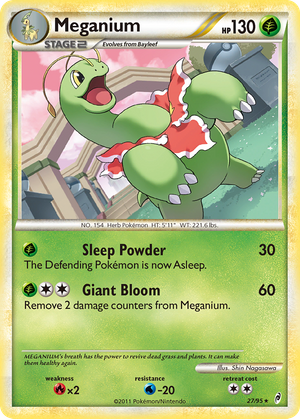 Meganium (27/95) - Call of Legends