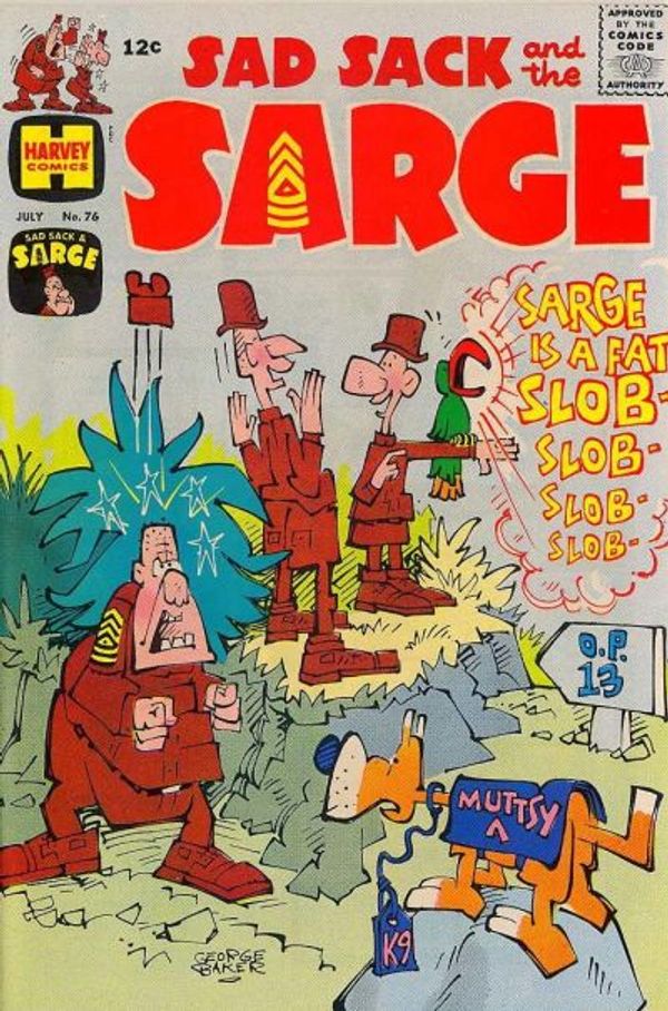 Sad Sack And The Sarge #76