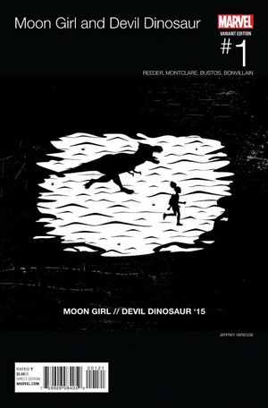 Moon Girl and Devil Dinosaur #1 (Veregge Hip Hop Variant)