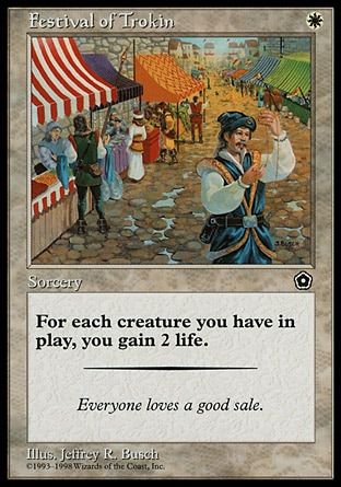 Festival of Trokin (Portal Second Age) Trading Card