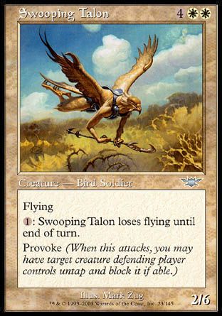 Swooping Talon (Legions) Trading Card