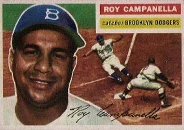  Roy Campanella Duke Snider Brooklyn Dodgers 2 Card