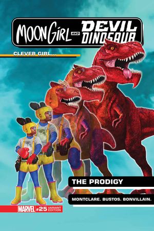 Moon Girl and Devil Dinosaur #25 (Rahzzah Variant)