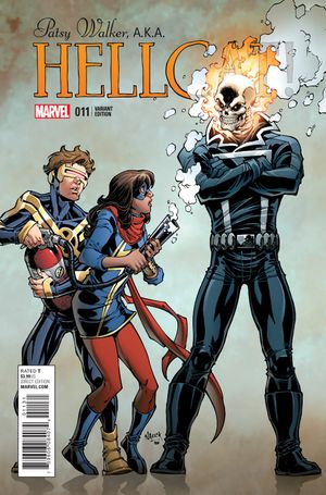 Patsy Walker, A.K.A. Hellcat #11 (Champions Variant)