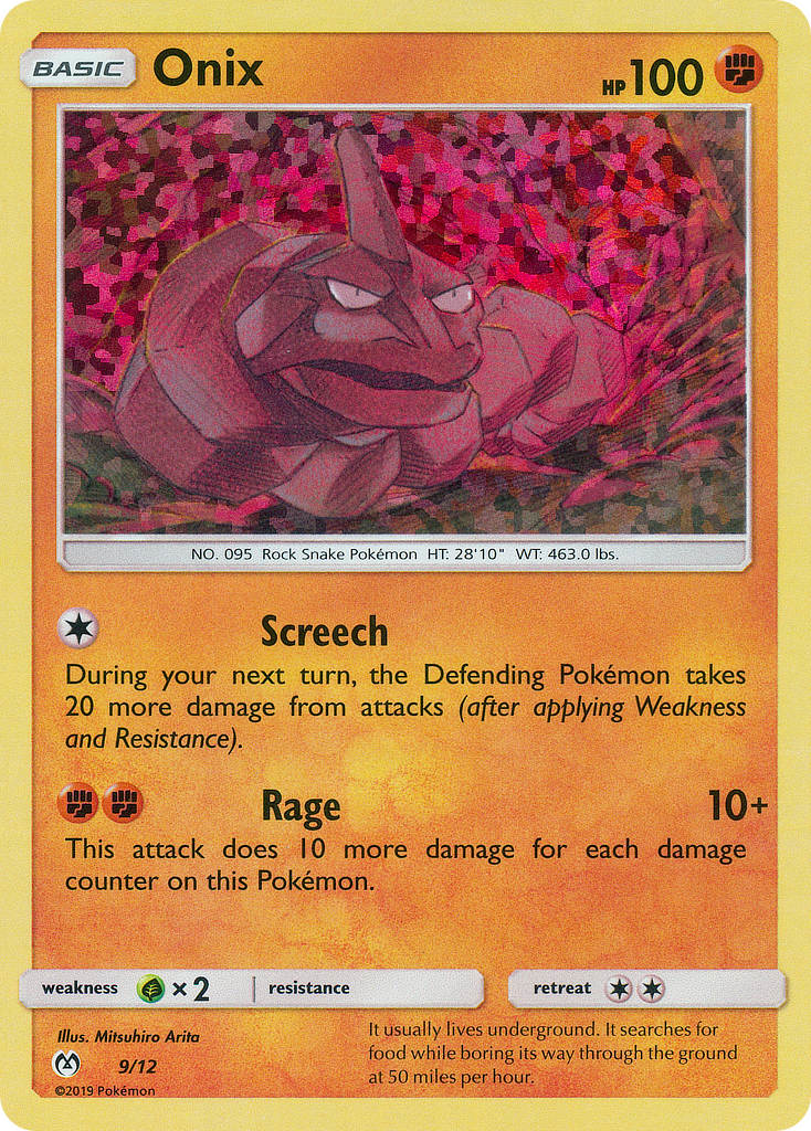 Onix (9/12) - McDonald's Collection 2019 Pokémon Card