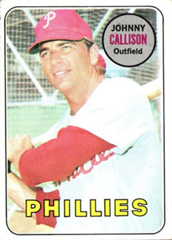 Johnny Callison 1969 Topps #133