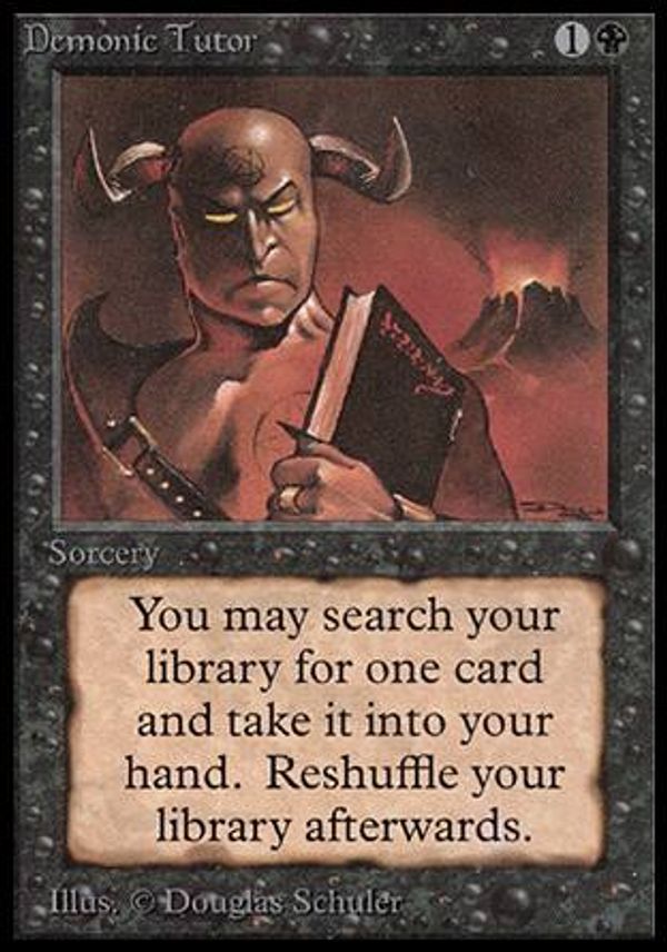 Demonic Tutor (Alpha)