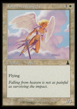 Tormented Angel (Urza's Destiny) Trading Card