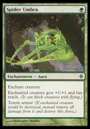 Spider Umbra (Rise of the Eldrazi) Trading Card