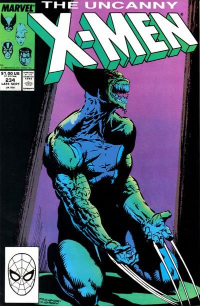 Uncanny X-Men #234 Comic