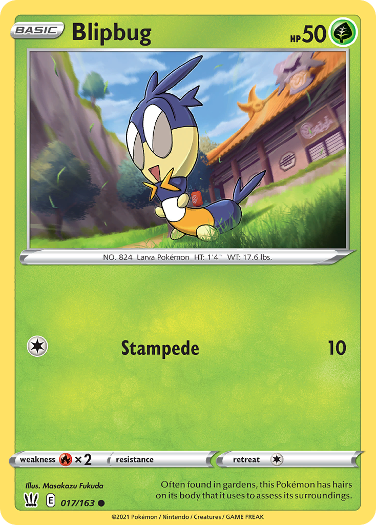 Blipbug (17/163) - Battle Styles Pokémon Card