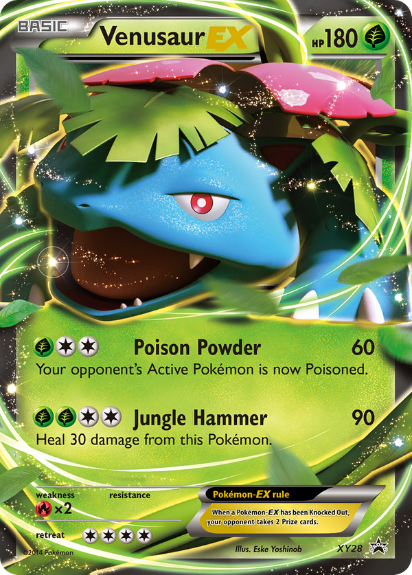 Venusaur EX (XY28) - XY Black Star Promos