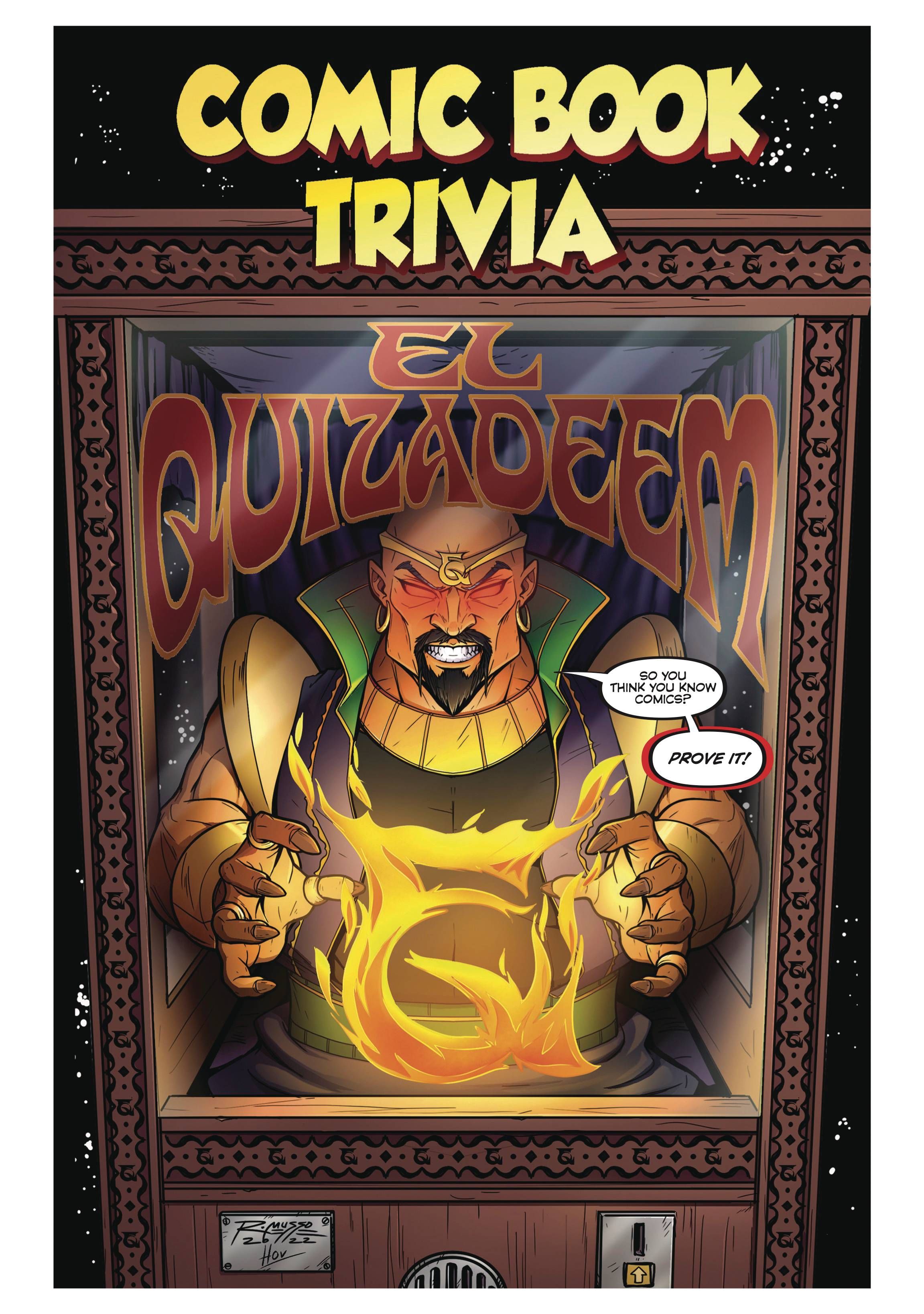 Comic Book Trivia #1 Comic