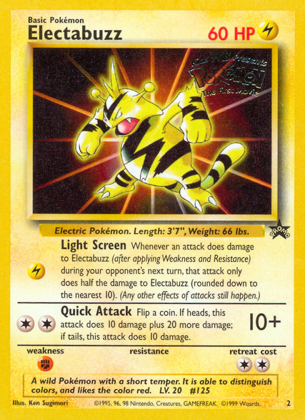 Electabuzz (2/53) - Wizards Black Star Promos