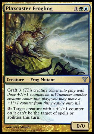 Plaxcaster Frogling (Dissension) Trading Card