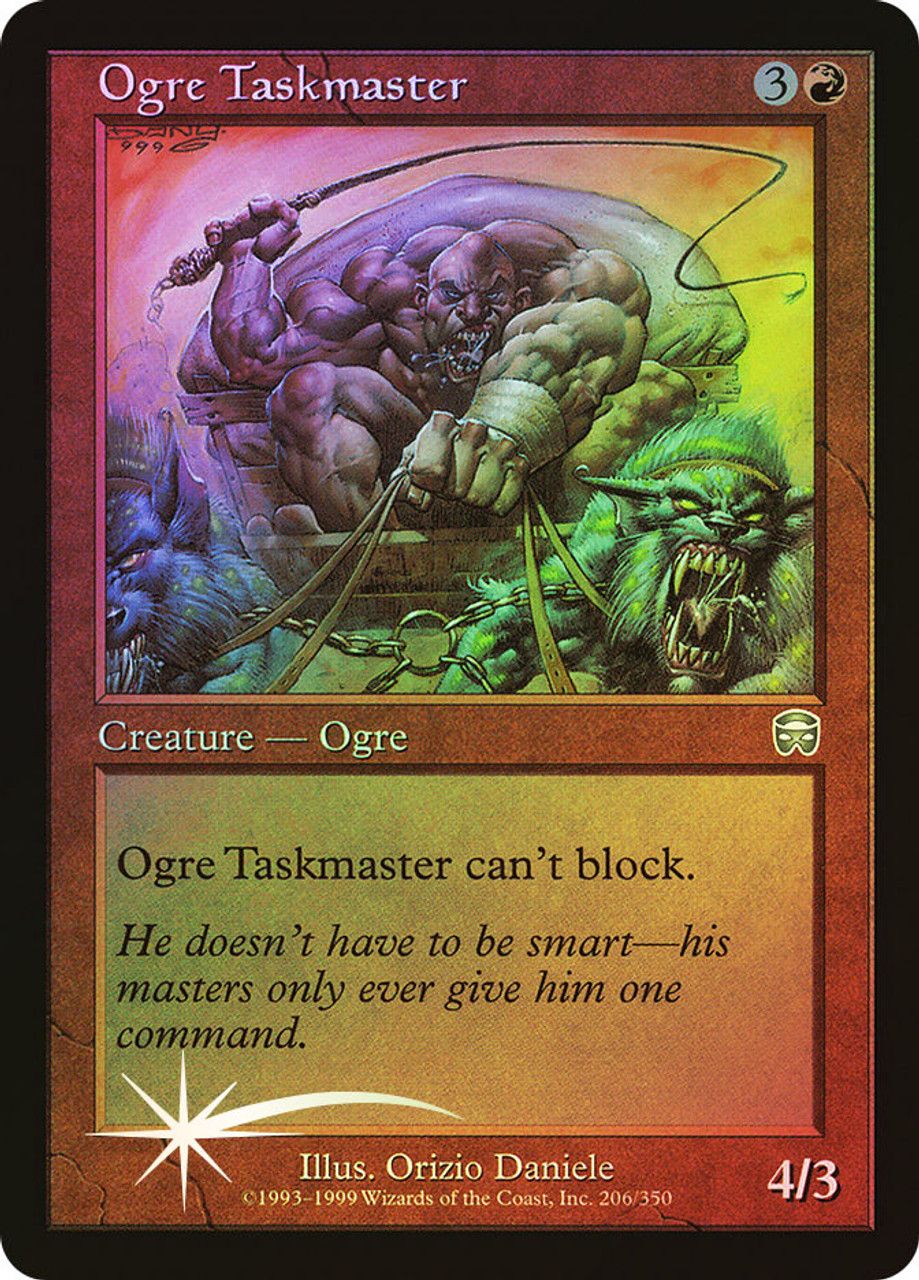 Ogre Taskmaster (Mercadian Masques - Foil) Trading Card