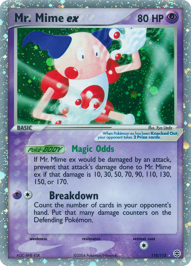 Mr. Mime ex (110/112) - FireRed & LeafGreen Pokémon Card