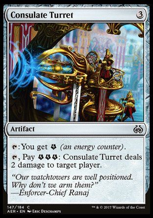 Consulate Turret (Aether Revolt) Trading Card