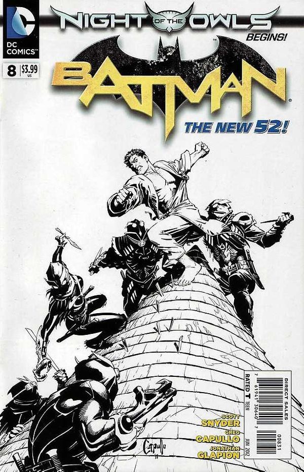 Batman #8 (Sketch Cover)