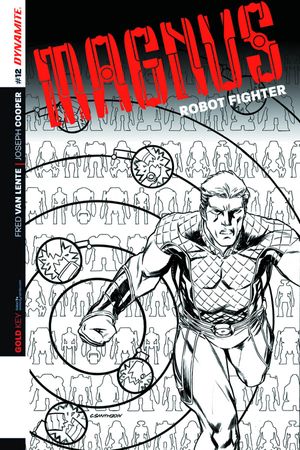 Magnus Robot Fighter #12 (25 Copy Smith B&amp;w Cover)