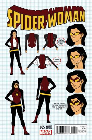Spider-woman #5 (Anka Design Variant)