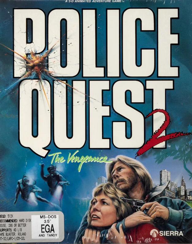 Police Quest II: The Vengeance Video Game