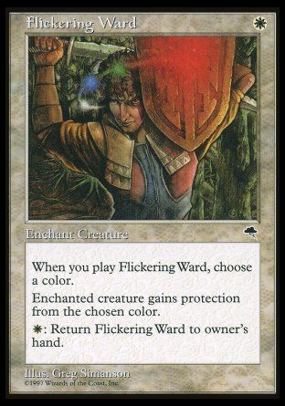 Flickering Ward (Tempest) Trading Card