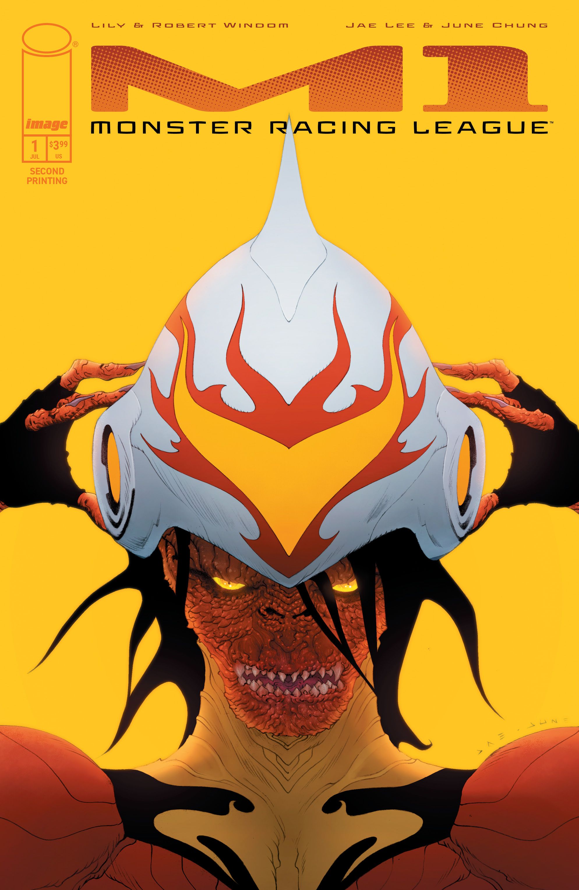 M1 Monster Racing League #1 (2nd Ptg) Comic
