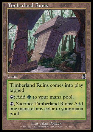 Timberland Ruins (Odyssey) Trading Card