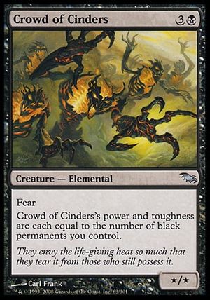 Crowd of Cinders (Shadowmoor)