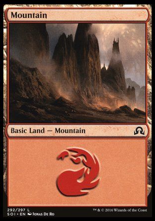 Mountain (Shadows over Innistrad) Trading Card