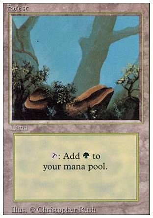 Forest (Revised Edition) (Mushrooms) Trading Card