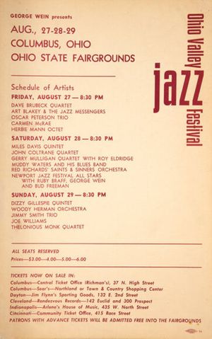 John Coltrane & Miles Davis Ohio State Fairgrounds 1965