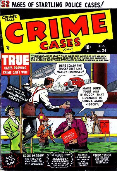 Crime Cases Comics #24 Comic
