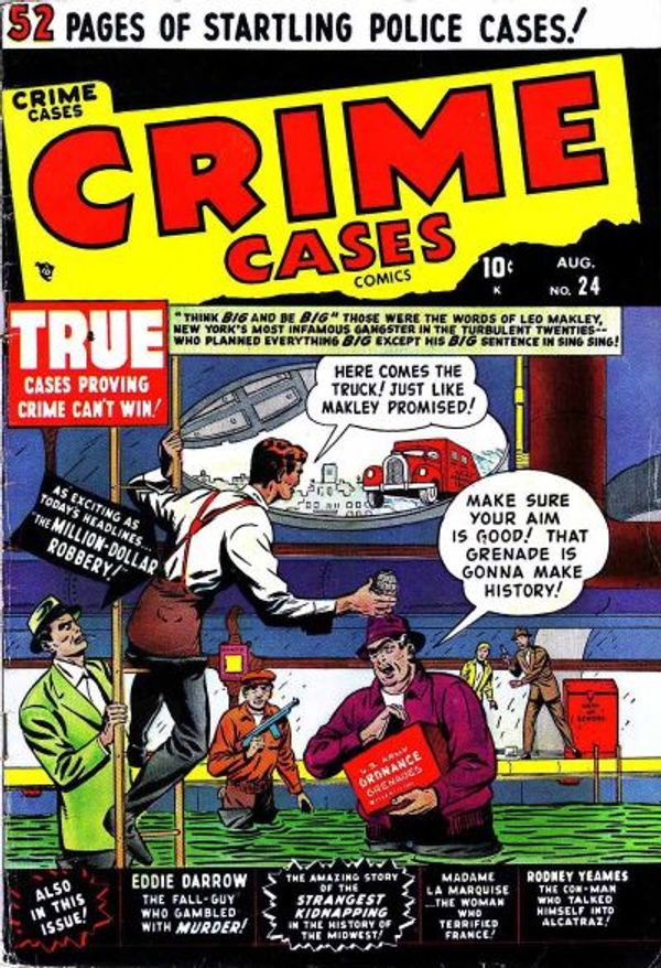 Crime Cases Comics #24